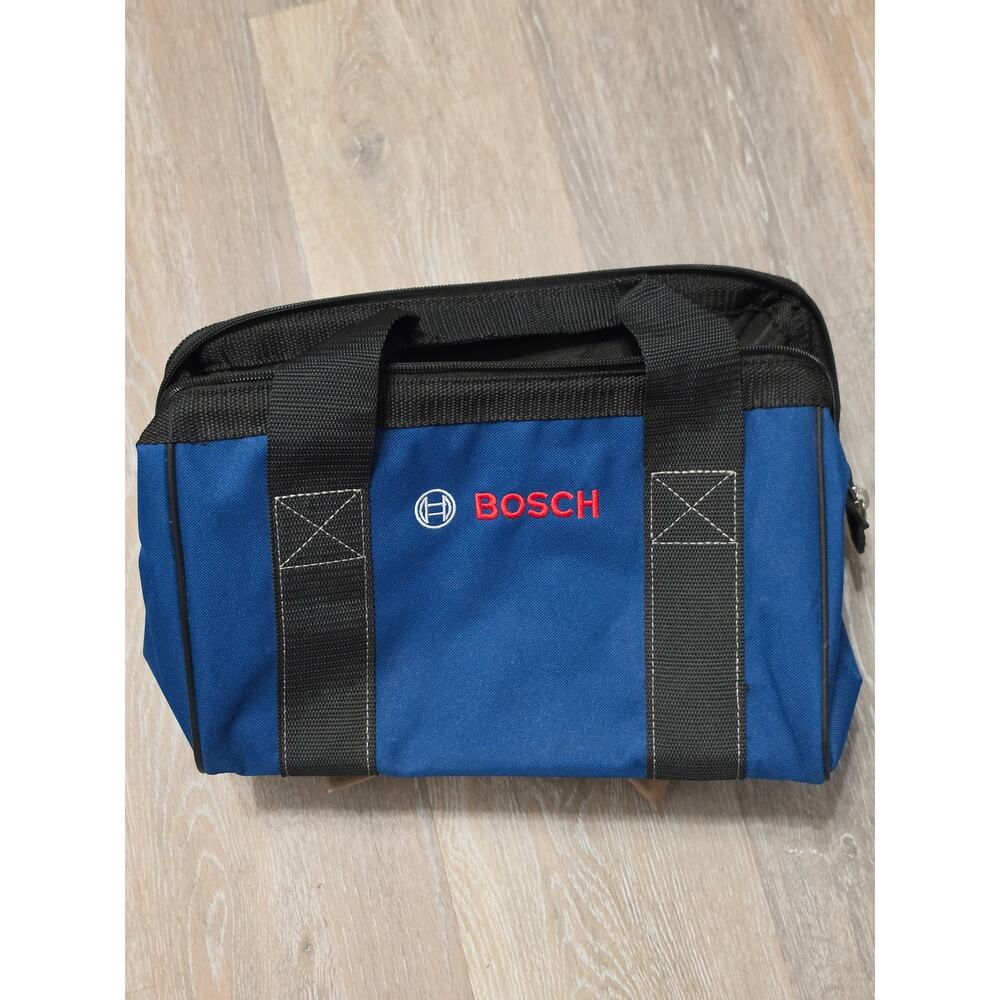 Bosch Blue Tool Bag – 12.5" x 7.5" x 8.5" – Heavy Duty – NEW